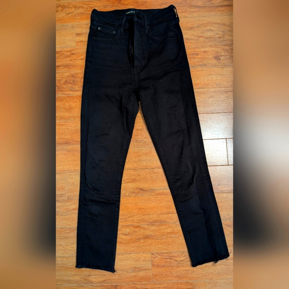 The Lola High Rise Black Skinny Denim Jeans